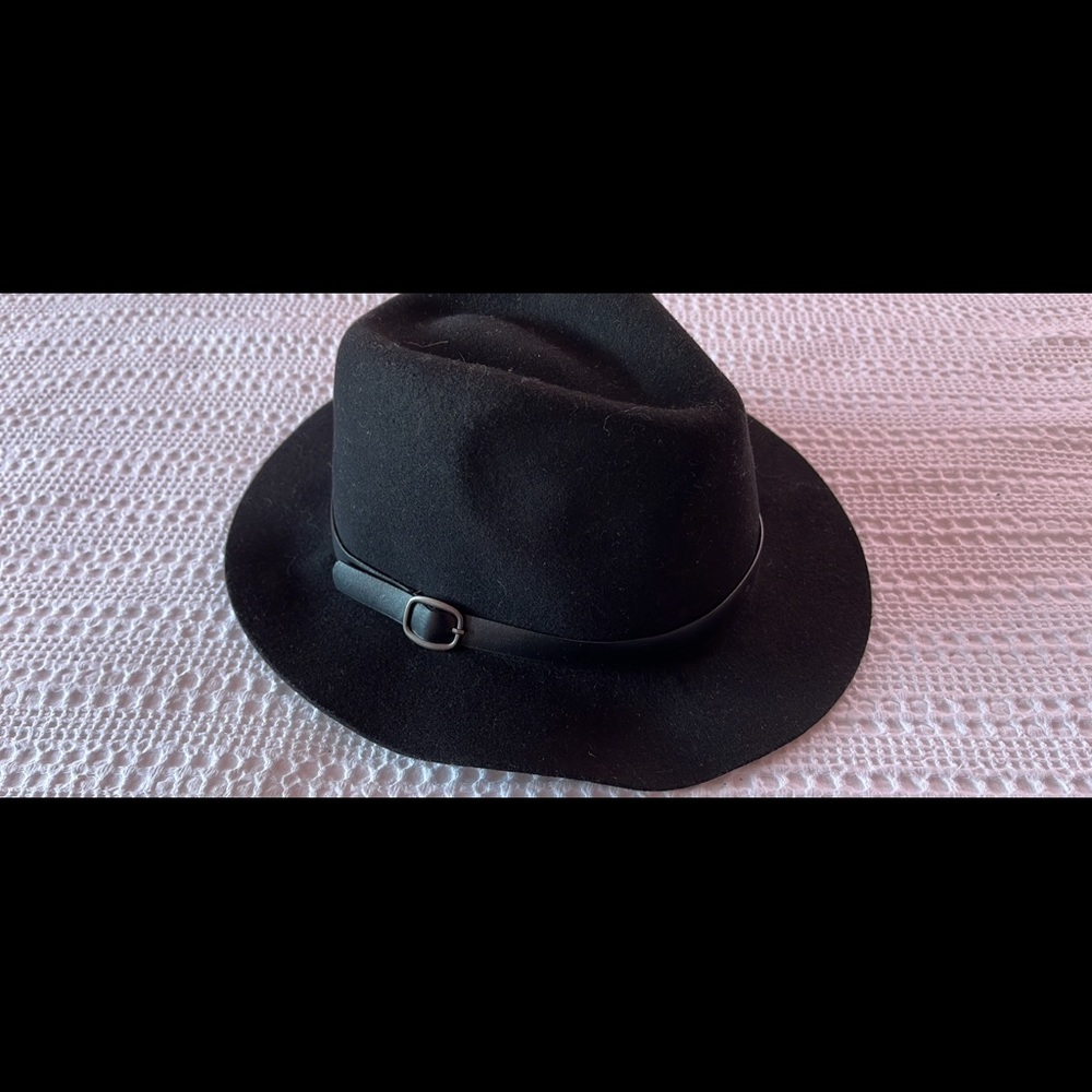 Banana Republic L/XL black fedora